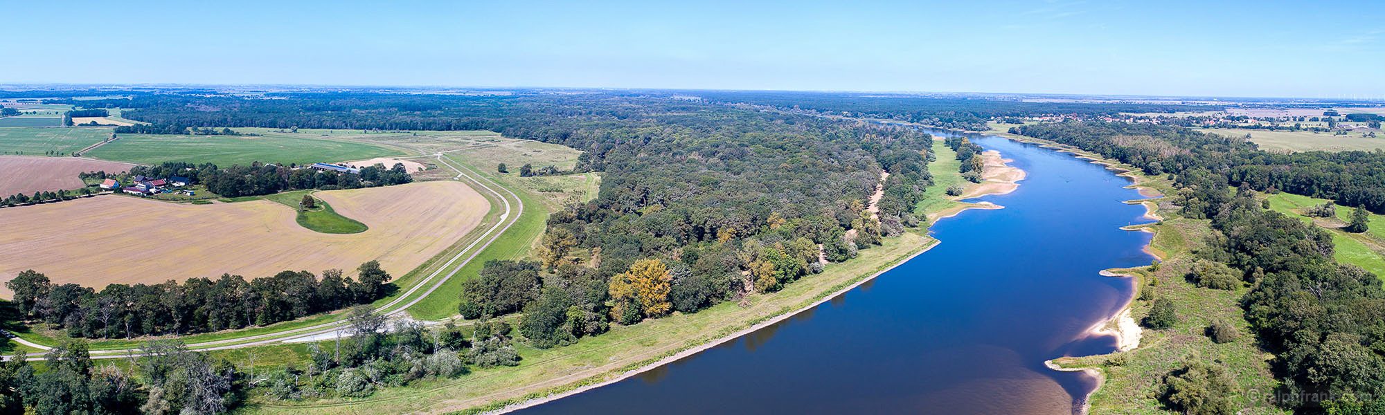 WWF Projekt "Mittlere Elbe", Lödderitzer Forst bei Obselau / Foto: Ralph Frank